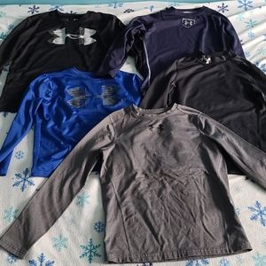 5 pack UA Boys long sleeve
